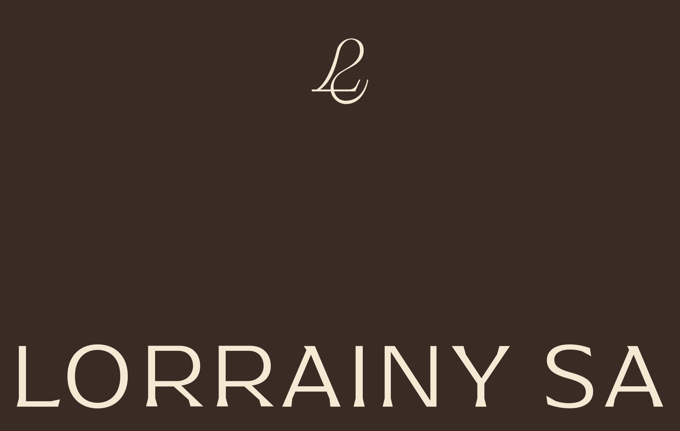 Logotipo Lorrainy Sa e monograma