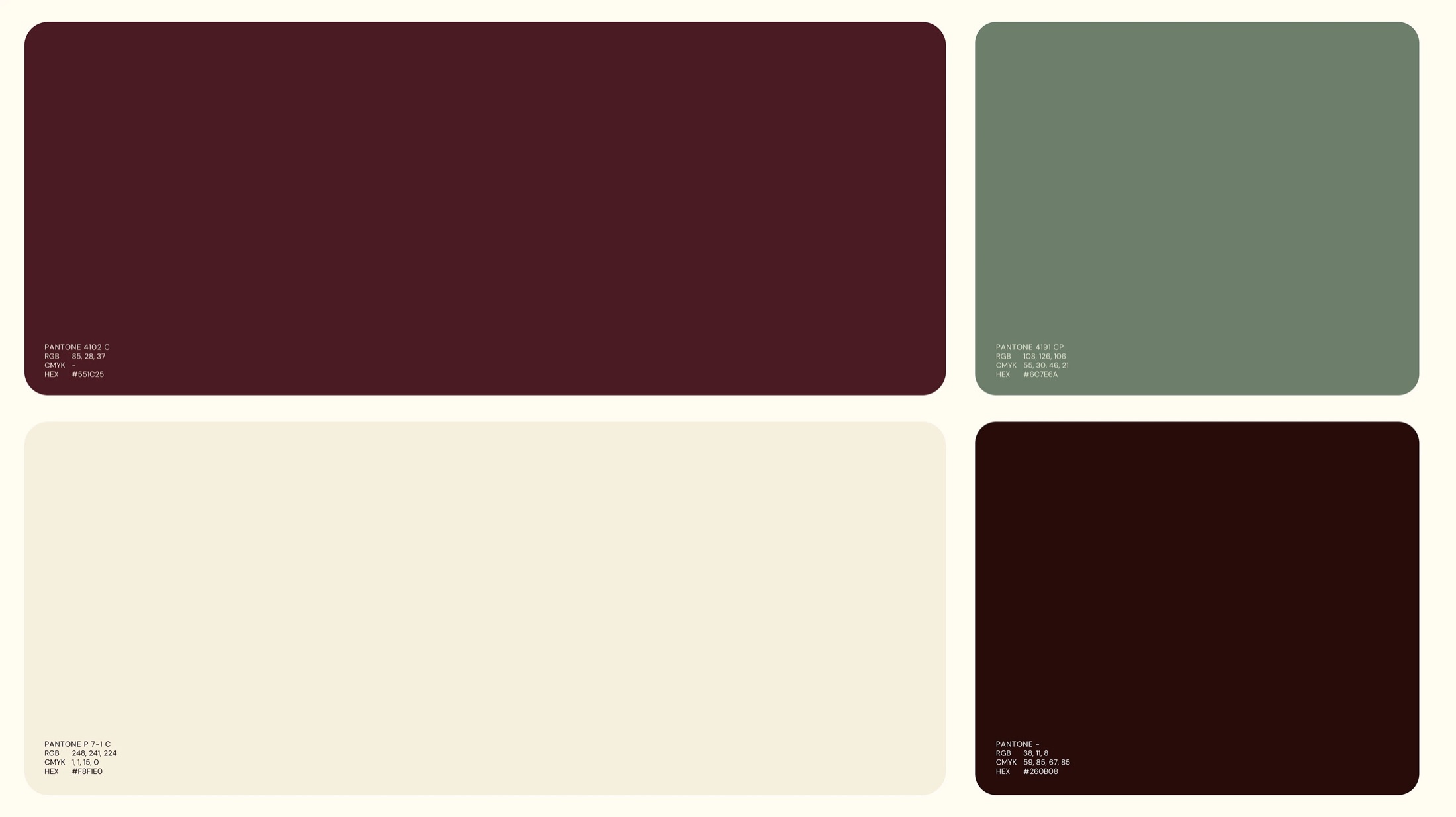 Paleta de cores