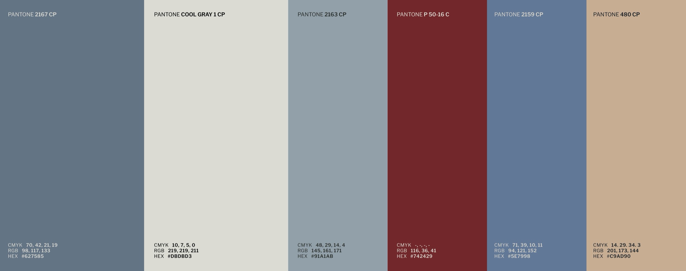 Brand color palette