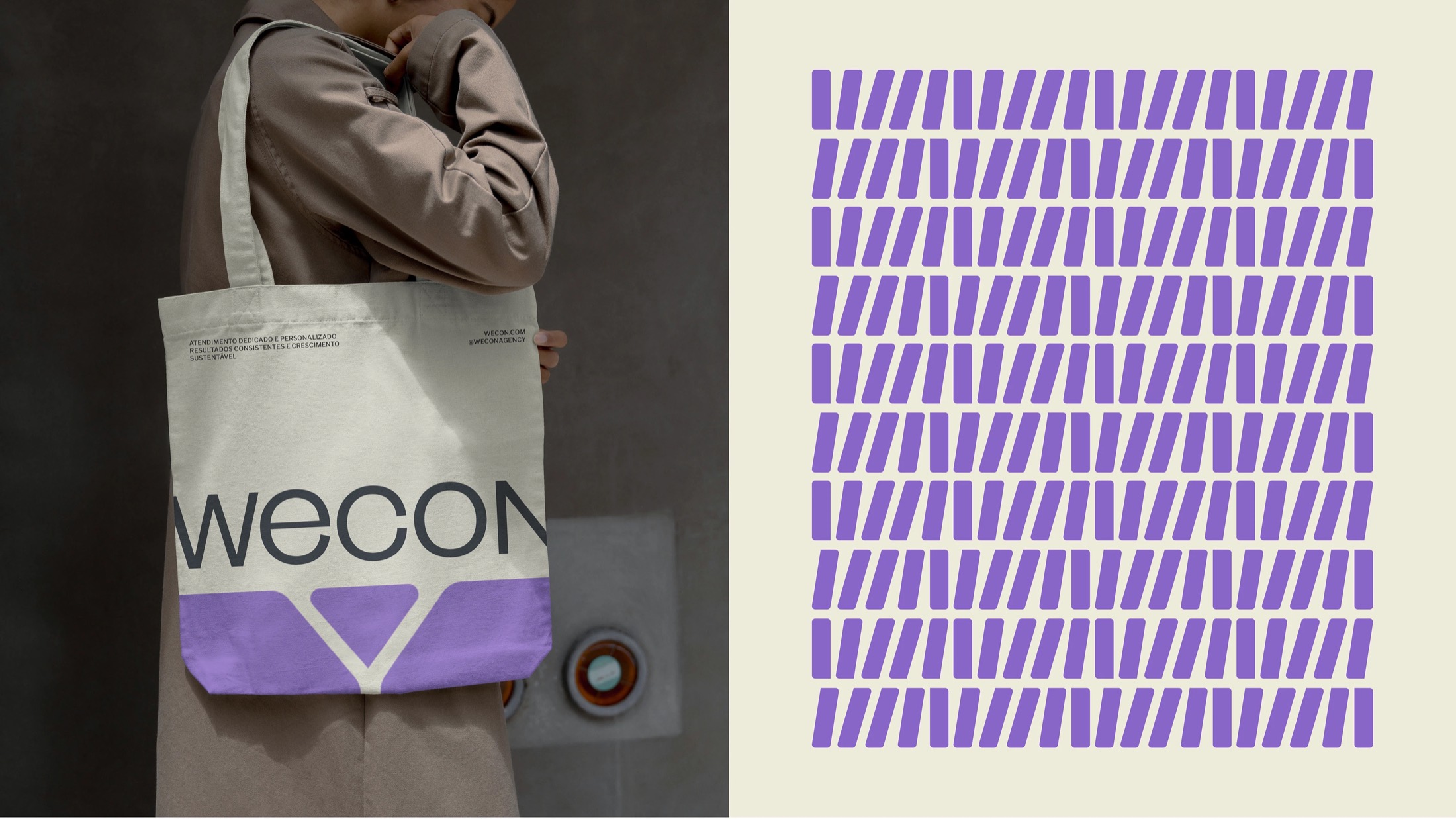 Ecobag e padrão da marca